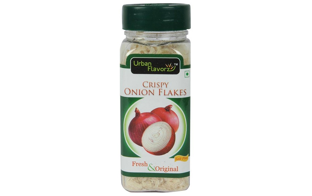 Urban Flavorz Crispy Onion Flakes    Bottle  30 grams